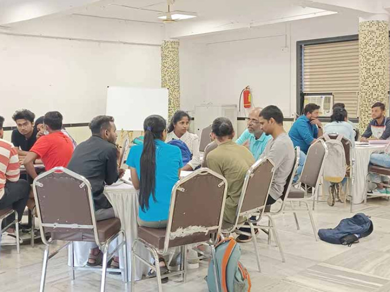 Nuzhat Mirajkar Conducted Session on Customer Service for new employees of a Sports Academy