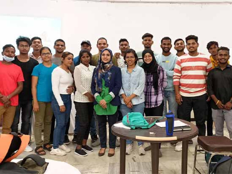 Nuzhat Mirajkar Conducted Session on Customer Service for new employees of a Sports Academy