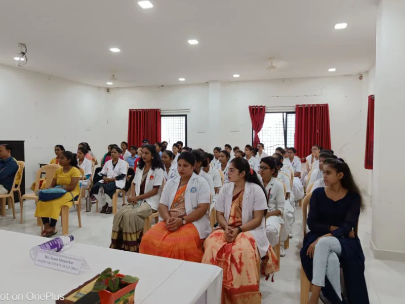 Sonali Shirpurkar conducted a training session on the topic “Personality Development and Interview Skills”
