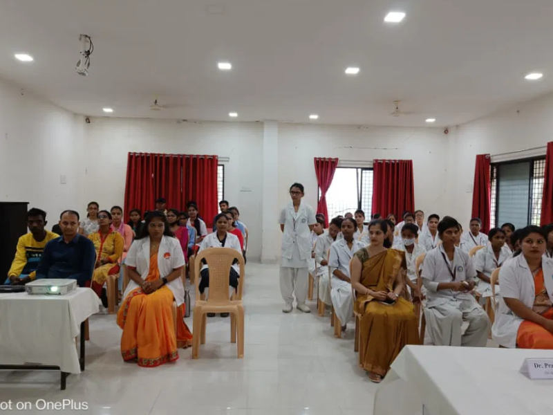 Sonali Shirpurkar conducted a training session on the topic “Personality Development and Interview Skills”