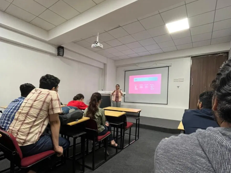 Ketaki Mehta conducted 2 hour session on “Personal Branding – Elevating Brand ‘You’ ” for MBA students