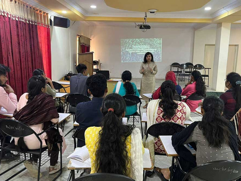Preeti Agarwal recently conducted a training session, An Intro to Emotional Intelligence at ICBM, Hyderabad