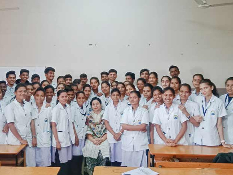 Rinku Rehpade Conducted a Session on English and soft skills for Nurses at Datta Meghe College of Nursing, Nagpur.