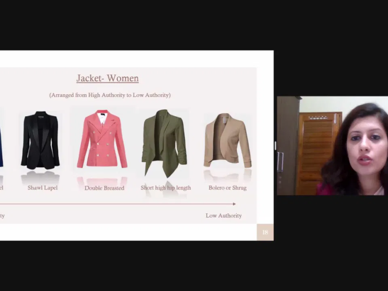 Sakshi Dua recently conducted a workshop titled “The art of power dressing”