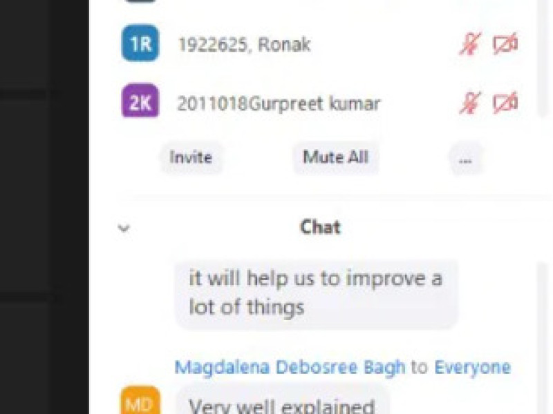 Raahat was recently invited as an expert speaker for a virtual session organized by Persona