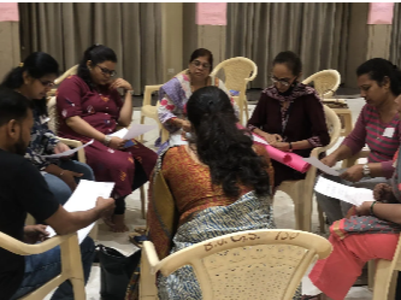 Manisha Jain recently conducted a Train the Trainer program for the Teachers of a reputed school