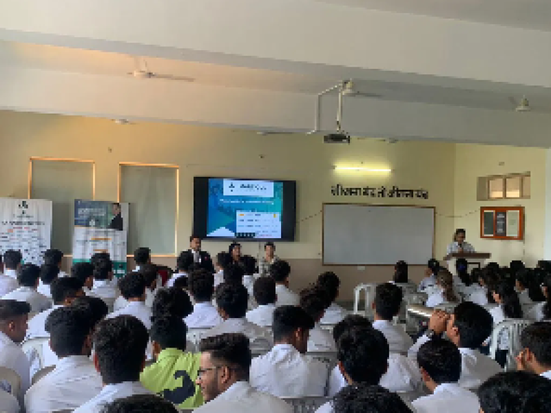 Krittika Sharda conducted a training session on “Art and Magic of Soft Skills ” in Aryan College, Ajmer