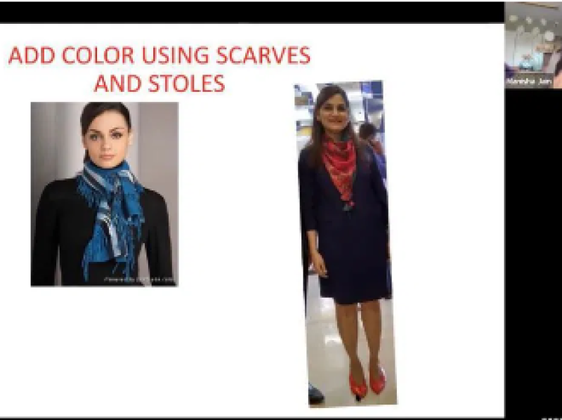 Manisha Jain conducted a Four days online course on Styling and Grooming