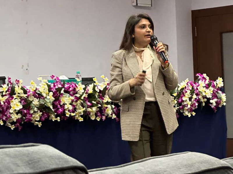 Shaifali Singh facilitated a 2-hour session for the potential students of the prestigious Maharashtra National Law University (MNLU)