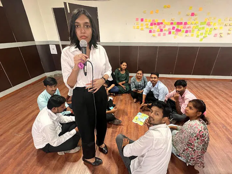 Delhi NCR based Image Consultant and Soft Skills Trainer Dr Shikha Singh was invited as a TRAINER to deliver 4 hours training sessions to the PGDM students of NIET