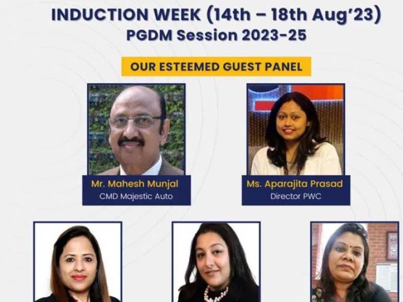 Delhi NCR based Image Consultant and Soft Skills Trainer Dr Shikha Singh was invited as a TRAINER to deliver 4 hours training sessions to the PGDM students of NIET