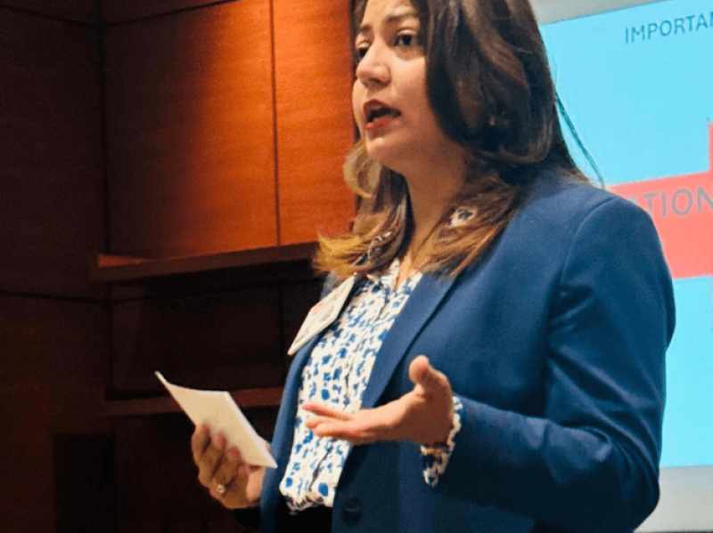 Chandigarh based Image Consultant Supreet Kaur conducted a training session on Networking Skills at Hyatt Regency, Chandigarh