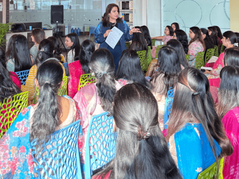 Chandigarh based Image Consultant Supreet Kaur was invited as a speaker for an offline Women’s Day celebration organised by An IT Corporate
