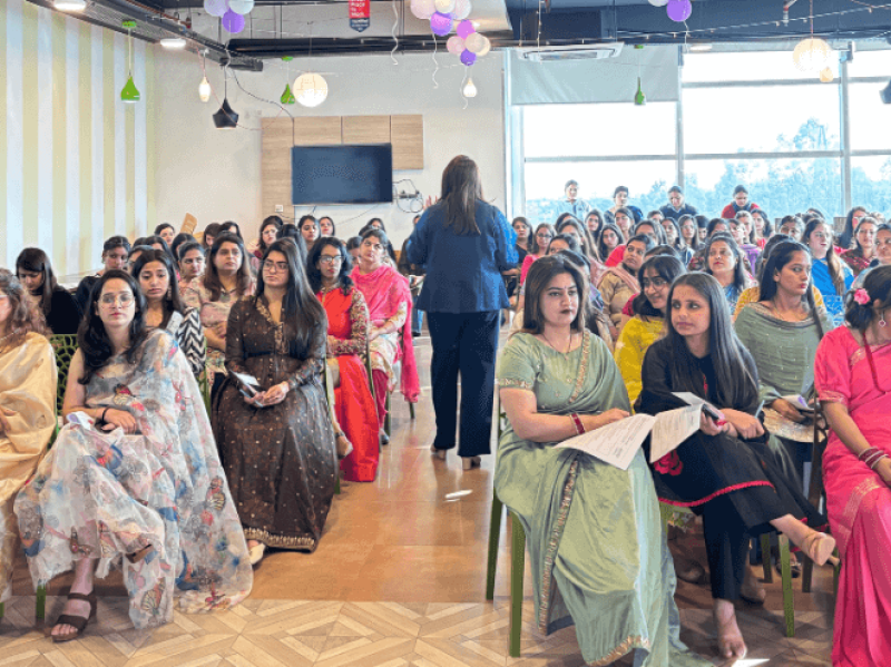 Chandigarh based Image Consultant Supreet Kaur was invited as a speaker for an offline Women’s Day celebration organised by An IT Corporate
