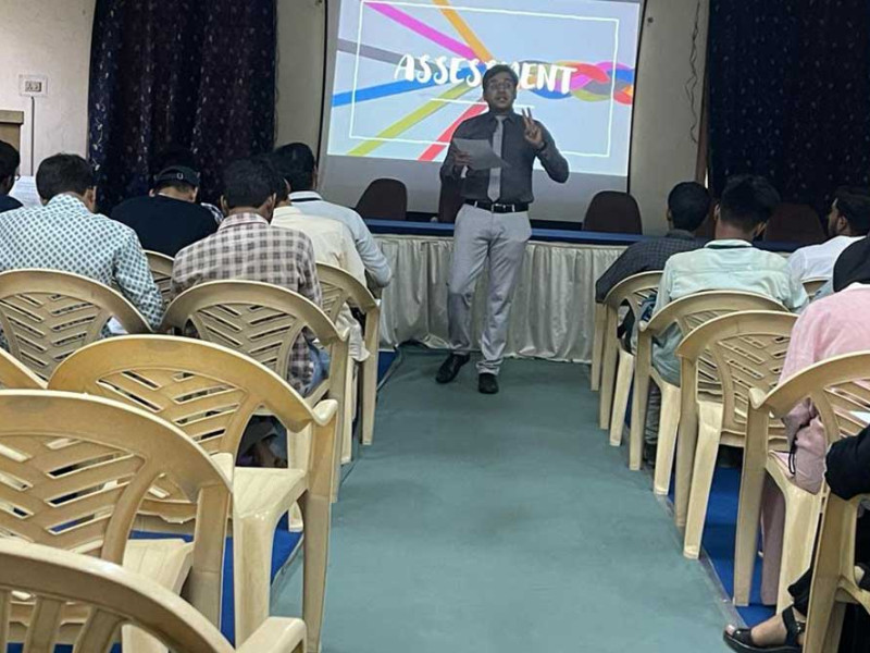 Syed Hassan Abdullah delivered a Employability Training Program for Engineering Students of Deccan College of Engineering and Technology