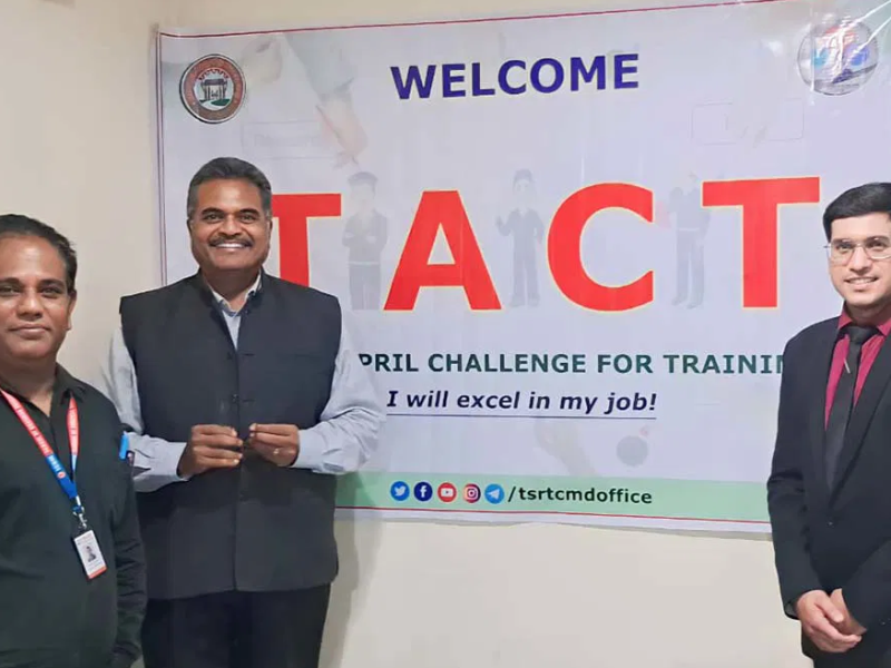 Syed Hassan Abdullah recently delivered a Training Program on Employee Engagement Practices at TSRTC Bhavan
