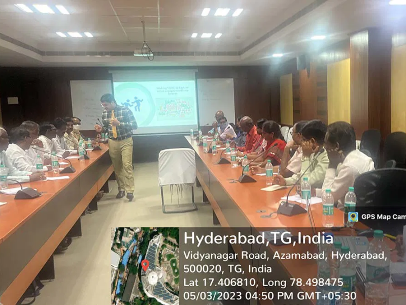 Syed Hassan Abdullah recently delivered a Training Program on Employee Engagement Practices at TSRTC Bhavan