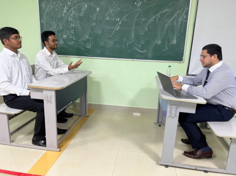 Hyderabad-based Image Consultant and Soft Skills Trainer Syed Hassan Abdullah conducted a training sessions on Employability Skills to students of IIITDM, Jabalpur