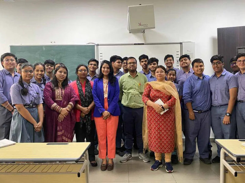 Tanya Garg Invited to judge the students of Modern Public School, ECNCR, Rajiv Gandhi Education City