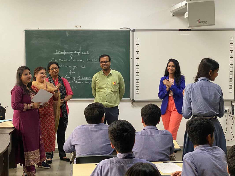Tanya Garg Invited to judge the students of Modern Public School, ECNCR, Rajiv Gandhi Education City
