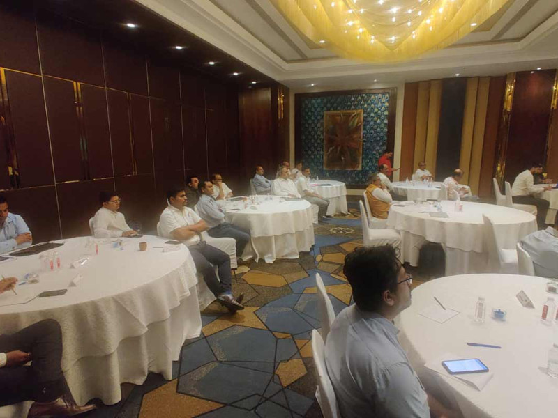 Col Uday Jagavkar Conducted a Session-cum-Workshop at an Annual Planning Meeting of an Engineering Divison of a large company