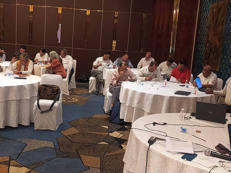 Col Uday Jagavkar Conducted a Session-cum-Workshop at an Annual Planning Meeting of an Engineering Divison of a large company