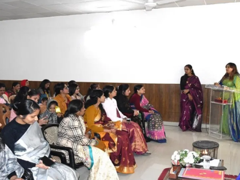 Delhi based Image Consultant/ Soft Skills Trainer Janani Venkataraman conducted a Positive Interpersonal Skills Training Programme