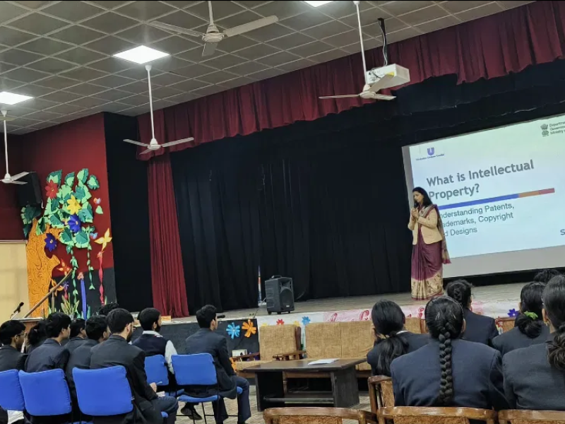 Delhi based Corporate Trainer Capt Manjula Katoch Conducted session on Intellectual Property Rights