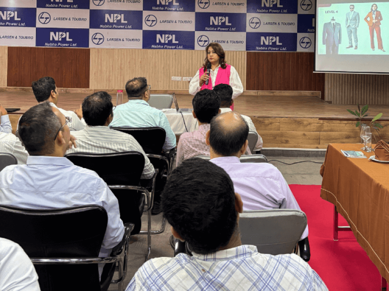 Chandigarh based Image Consultant Supreet Kaur conducted a training session on 