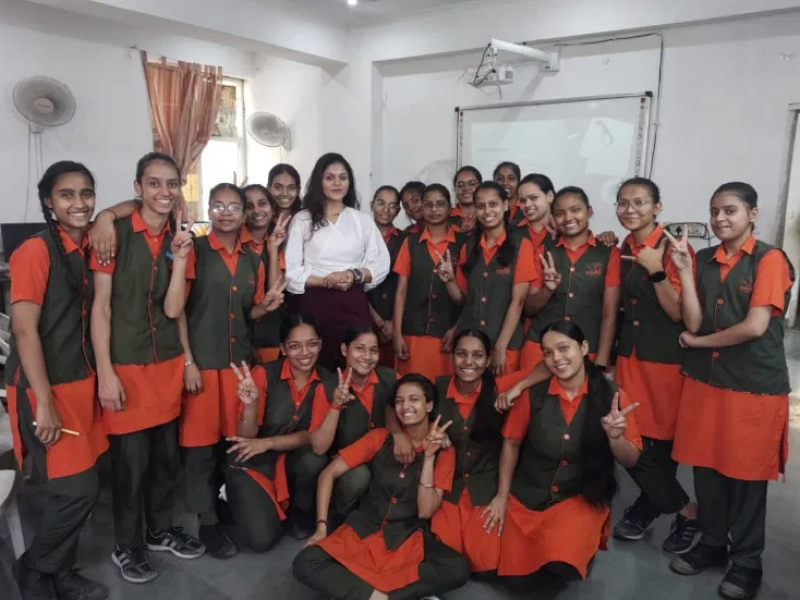 Gurgaon based Image Consultant & Soft Skills Trainer Divya Ohri conducted an Image and Soft Skills Sessions for Senior Secondary children at an NGO based in Jaipur