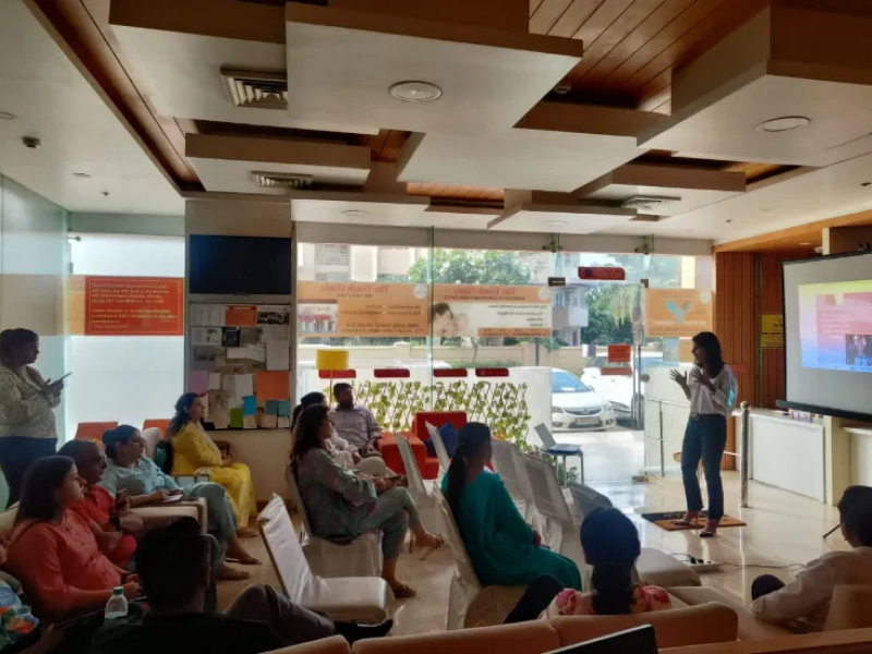 Chandigarh based Image Consultant Gunesha Dhatt invited as a speaker for addressing Posture & Image related issues amongst Pregnant women or “mom-to-be’s”