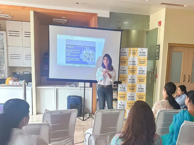 Chandigarh based Image Consultant Gunesha Dhatt invited as a speaker for addressing Posture & Image related issues amongst Pregnant women or “mom-to-be’s”