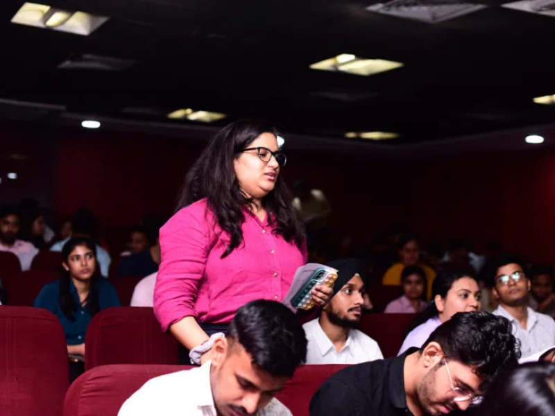 Delhi based Soft Skills Trainer Umika Mehra invited by the Jagannath International Management School (JIMS) Kalkaji as Guest of Honour for Campus to Corporate Ready event