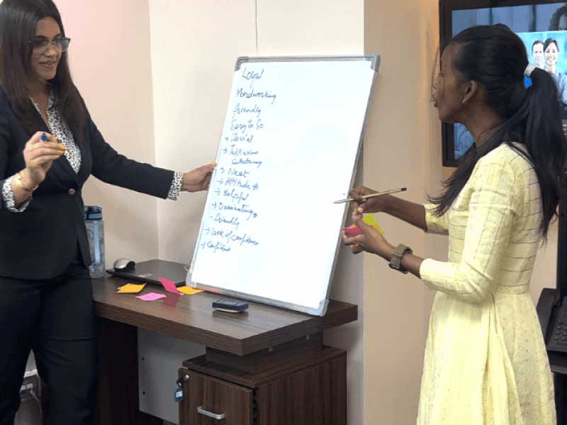 Dubai based Image and Soft Skills Coach Daljinder Kaur conducted a session titled “Polished Presence – Dress, Groom and Communicate with Impact“