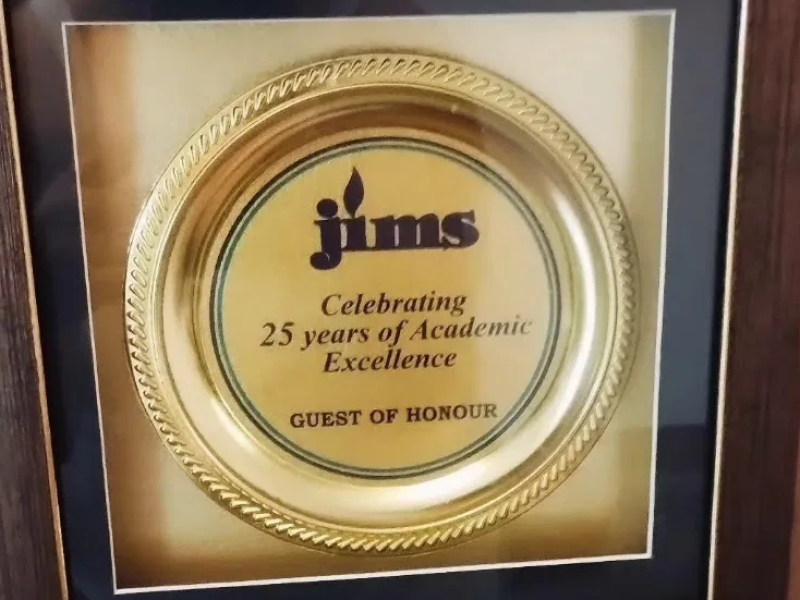 Delhi based Soft Skills Trainer Umika Mehra invited by the Jagannath International Management School (JIMS) Kalkaji as Guest of Honour for Campus to Corporate Ready event