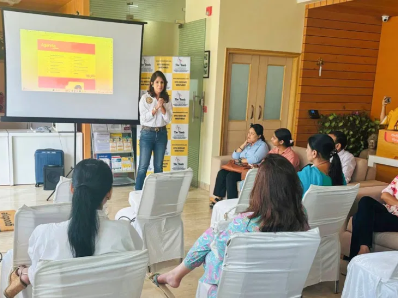 Chandigarh based Image Consultant Gunesha Dhatt invited as a speaker for addressing Posture & Image related issues amongst Pregnant women or “mom-to-be’s”