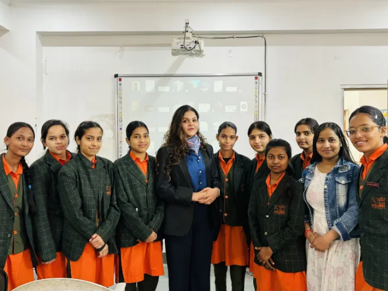 Gurgaon based Image Consultant & Soft Skills Trainer Divya Ohri conducted an Image and Soft Skills Sessions for Senior Secondary children at an NGO based in Jaipur