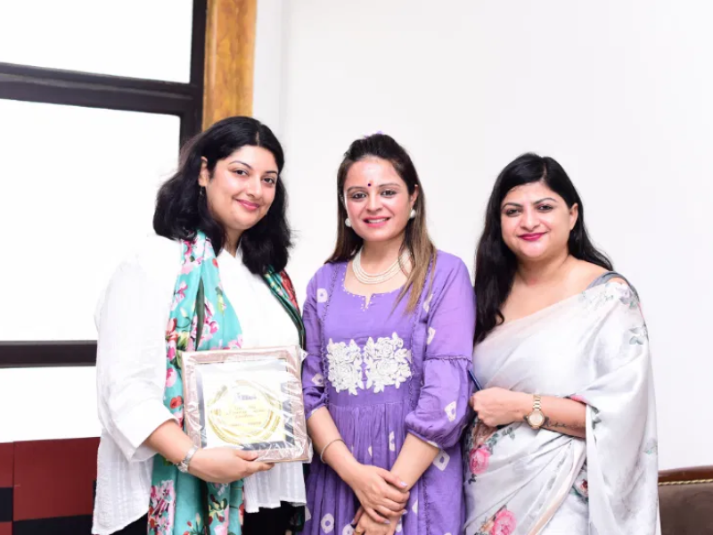 Delhi based Soft Skills Trainer Umika Mehra invited by the Jagannath International Management School (JIMS) Kalkaji as Guest of Honour for Campus to Corporate Ready event