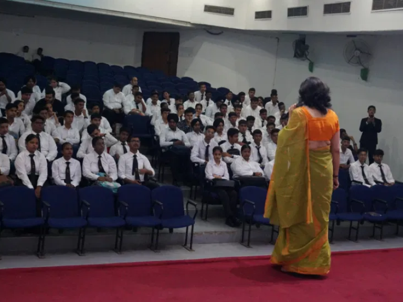 Chandigarh/ Punjab (Mohali) based Soft Skills Trainer Shivani Ghosh invited as a Guest Speaker to address the First Year Students