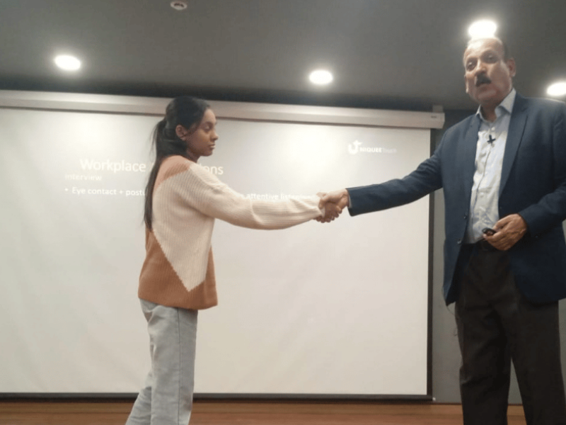 Col Uday Jagavkar, Soft Skills Trainer, Conducts Professional Communication Session at SVIMS