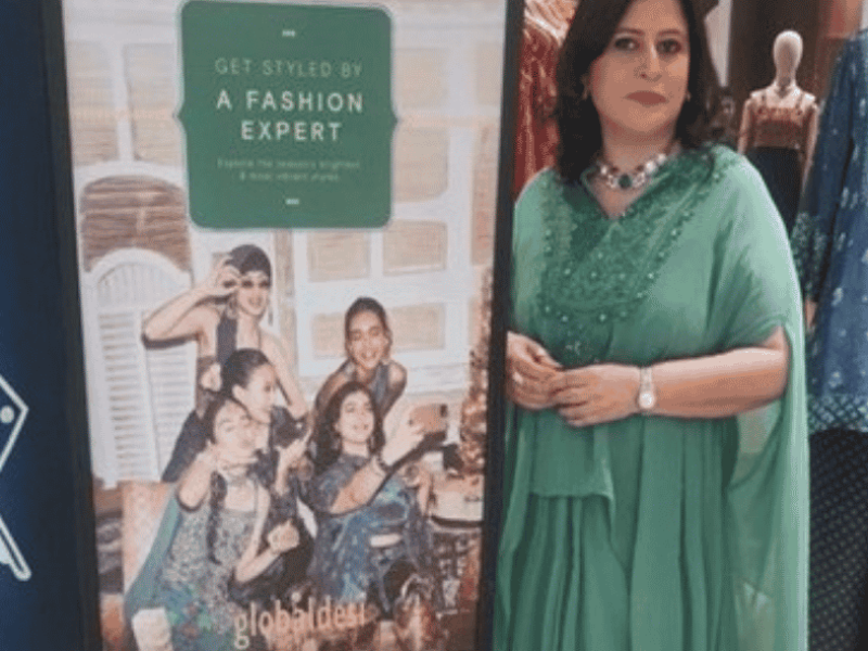Anshu Gupta, Image Consultant and Soft Skills Trainer, Trains Shoppers Stop Teams and Delivers In-Store Styling at Global Desi