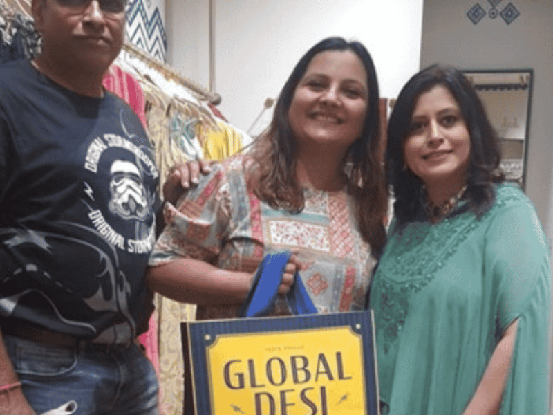 Anshu Gupta, Image Consultant and Soft Skills Trainer, Trains Shoppers Stop Teams and Delivers In-Store Styling at Global Desi