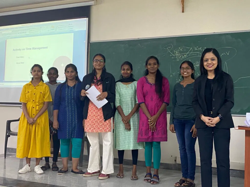 Shrilakshmi Hegde Invited as a Trainer for a session organized at St John’s College, Bangalore