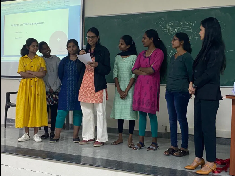 Shrilakshmi Hegde Invited as a Trainer for a session organized at St John’s College, Bangalore