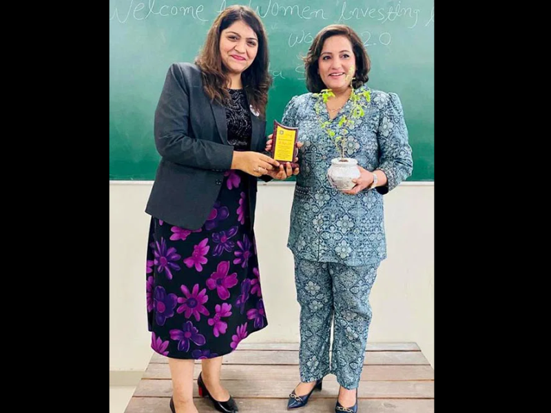 Yogita Sethi was recently invited as a speaker for a Conclave organised by LJ University-Antrapreneur