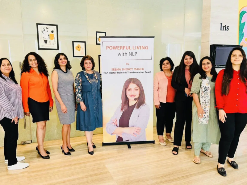 Yogita Sethi was recently invited as a speaker for a Workshop organised by the well known NLP master trainer Seema Shenoy Manek