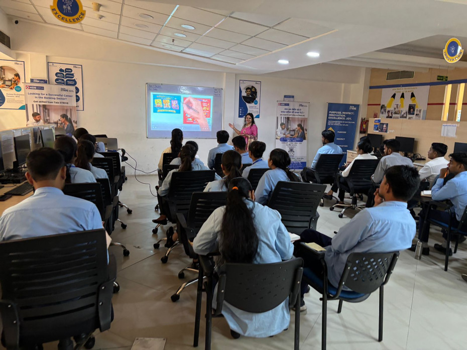 Ghaziabad based Image Consultant and Soft Skills Trainer Loveena Rasto conducted a training session titled Ace Your Interview