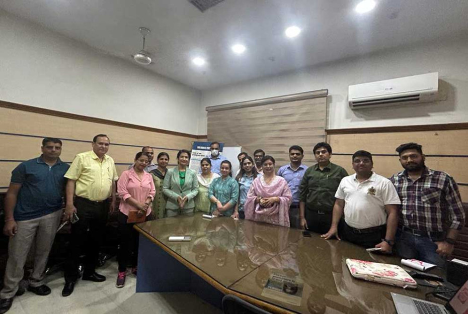 Aarti Sharma recently conducted a training session on Image Management at Flourtech Engineers Pvt. Ltd.