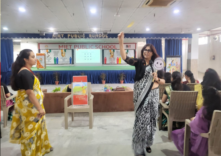 Delhi based Image Consultant & Soft Skills Trainer Dr Ritu Nagp conducted a training session titled The Sky is fallinng