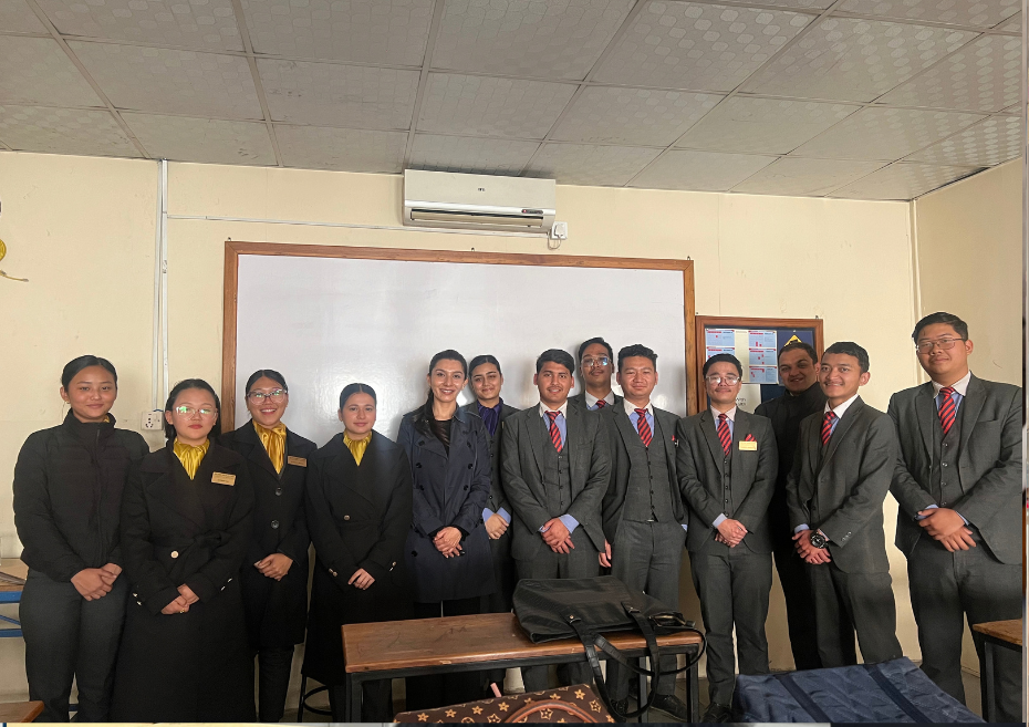 Sugam Khadka, Image Consultant and Soft Skills Trainer, Conducts Workshops on Personal Appearance and First Impressions in Kathmandu